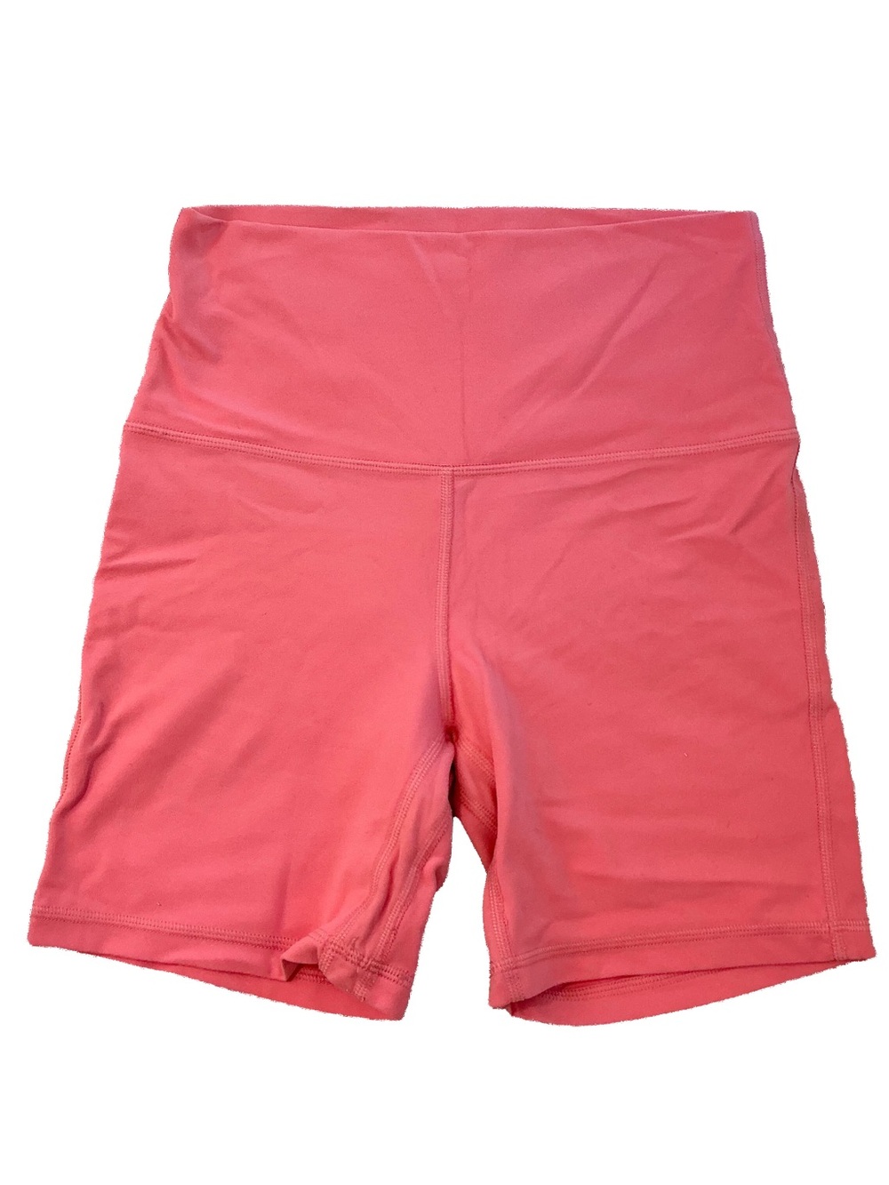 lululemon athletica Coral Pink High-Rise Bike Shorts